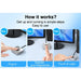 USB Fingerprint Reader for Windows Hello with 1.5m Cable — Windows 11/10