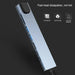 USB‑C 8‑in‑1 Hub — HDMI 4K@30Hz, 100W PD, RJ45 100Mbps, Dual SD/TF, USB 3.0
