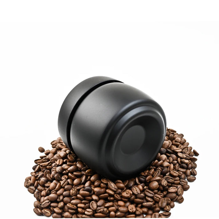 Stainless Steel Vacuum Canister — Sealed Storage for Coffee & Tea