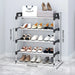 Multi-layer Dustproof Shoe Rack — 3–7 Tier Space-saving Organiser