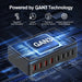 240W 6‑Port GaN PD Charger — 4 Type‑C & 2 USB‑A, Travel USB Tower for iPhone, iPad & MacBook