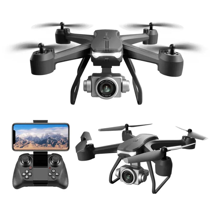 V14 - 4K Professional HD Wide Angle, 1080P WiFi FPV Dual Camera Drone - Ideal Helicopter Toy for Height Tracking and Drone Photography Enthusiasts
