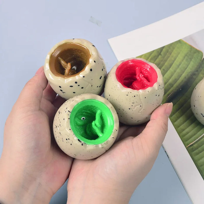Cute Dinosaur Squeeze Vent Toy — Slow Rebound Stress Ball (Random 1pc)