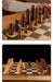 Magnetic Foldable Solid Wood Chess Set - Portable Board, Educational Gift