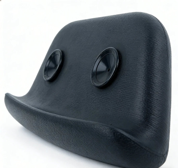PU Bath Pillow 265x150x60mm — Waterproof Spa Headrest for Neck Support