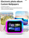 Smart Alarm Clock with Bluetooth Speaker, Weather Display & Photo Frame