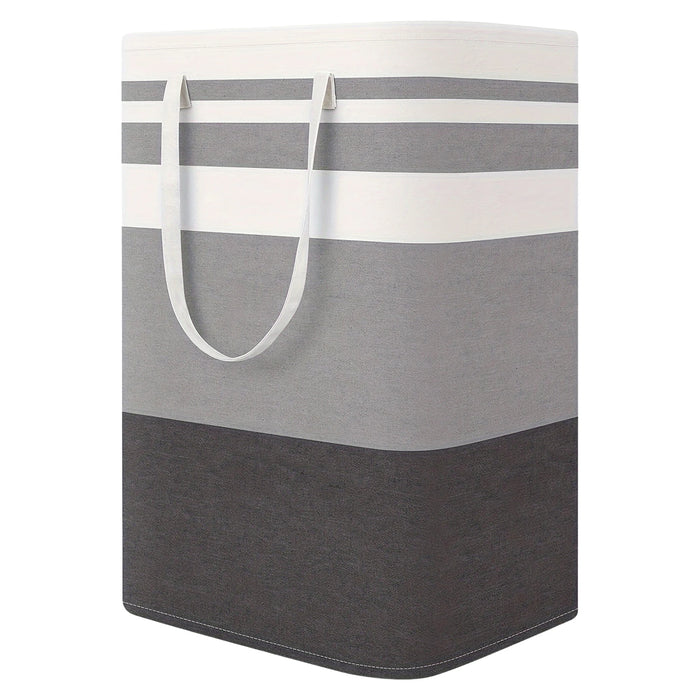 75L Collapsible Laundry Hamper with Handles — Durable Polyester Basket (40×30×60cm)