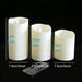 3pc USB Rechargeable Flameless LED Candles with Remote — Home, Wedding & Valentine Decor
