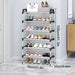 Multi-layer Dustproof Shoe Rack — 3–7 Tier Space-saving Organiser