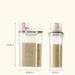 Airtight Rice Storage Container with Clear Scale — Double-Sealed for Cereal, Flour & Rice
