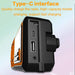 4000mAh Emergency Solar Radio with Hand Crank — AM/FM Weather Radio, LED Reading Light & Phone Charger