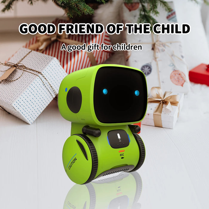 GILOBABY Kids Robot Toy Interactive Smart Talking Robot with Voice - Smart Talking, Voice Controlled, Touch Sensor - Ideal Gift for Kids