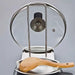Stainless Steel Pot Lid & Utensil Holder – Multi-Functional Kitchen Rack, Silver