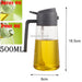 500ml Oil Spray Bottle & Cruet – Refillable Oil Dispenser for Kitchen and BBQ