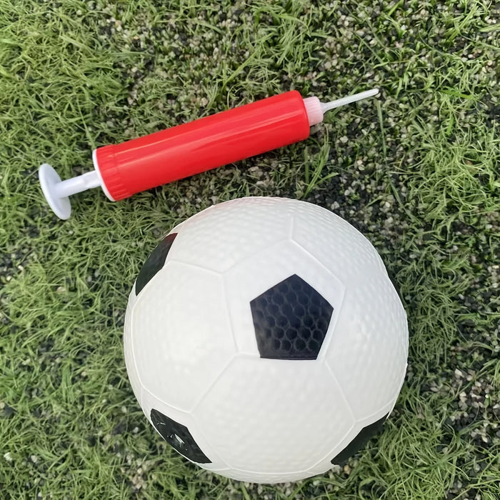 2-Pack Kids Football Goals with Ball — Portable Indoor & Outdoor Training Set