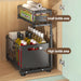 2-Tier Pull-Out Under-Sink Organiser — Adjustable Kitchen Cabinet Rack