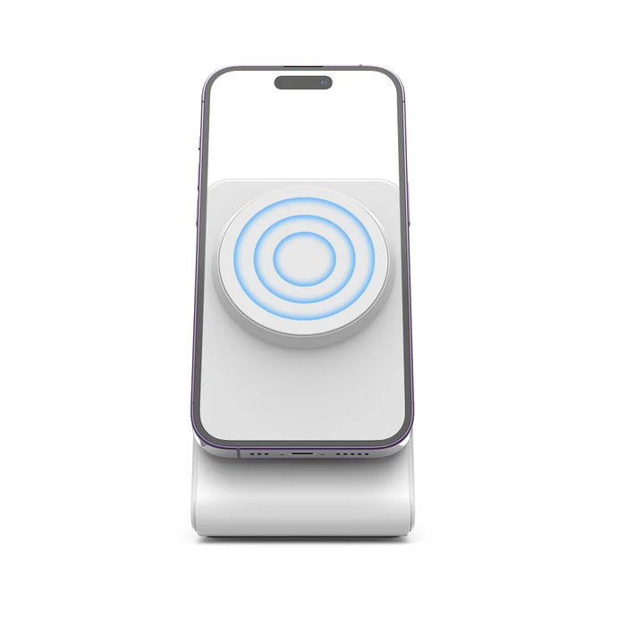 MagSafe Magnetic Wireless Charger Dock Stand — 15W Fast Charge for iPhone 12–16 (Mini/Pro/Max/Plus)