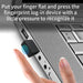 Mini USB Fingerprint Reader — USB Fingerprint Scanner for Windows Hello (Windows 10 & 11)