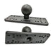 360° Swivel Fishfinder & GPS Mount Plate for Kayak and Boat (5")