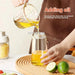 500ml Oil Spray Bottle & Cruet – Refillable Oil Dispenser for Kitchen and BBQ