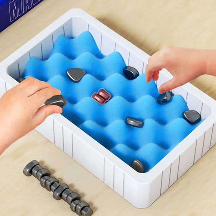 Magnetic Pebbles Game - Magnetic Effect Set Game - Hours of Entertainment! - Perfect Gift for Kids