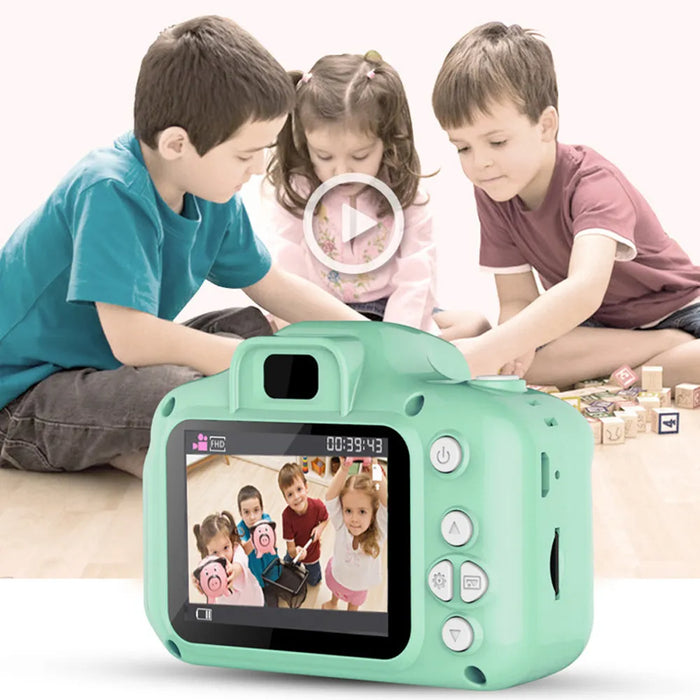 Kids Cartoon Camera - Waterproof, 1080P HD Video, 8 Million Pixel, Outdoor Photography Toy - Ideal for Children's Creative Play and Learning