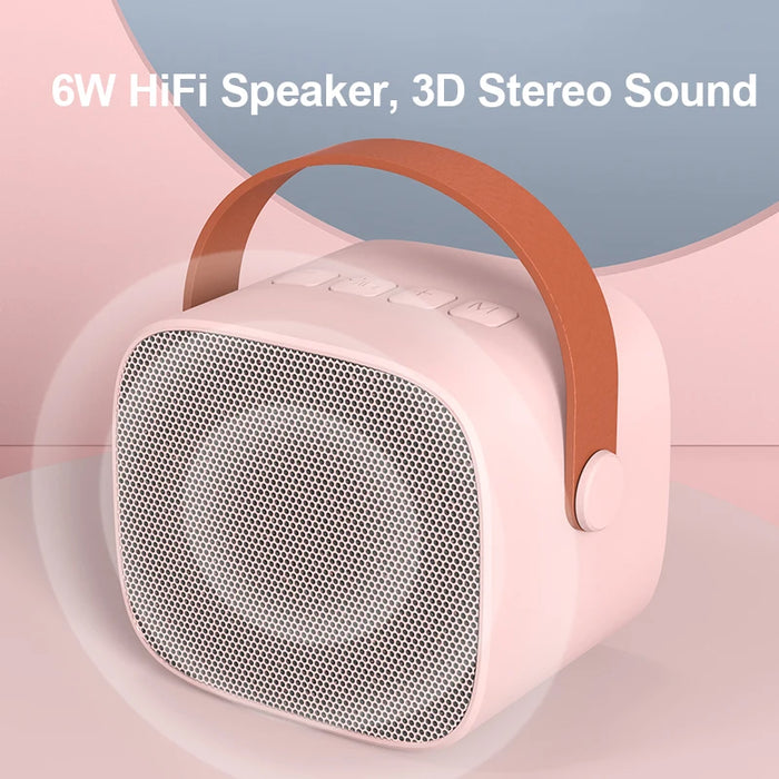 National Singing Home KTV - Portable Bluetooth Speaker with Microphone for Karaoke - Ideal for Outdoor Audio Entertainment and Home Use