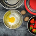 304 / 18/10 Stainless Steel Mixing Bowl Set with Lids, Graters & Handle — Non‑Slip Nesting Bowls (1.5/2.5/4.5L)