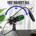USB Condenser Microphone for PC & Laptop — Streaming, Podcasts, Gaming, Vocals