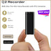 Mini Ultra-slim Voice Recorder (4–64GB) — Voice-Activated, MP3 Player