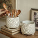 Pinecone Tripod Ceramic Storage Jar, 680ml — Decorative Kitchen & Home Storage
