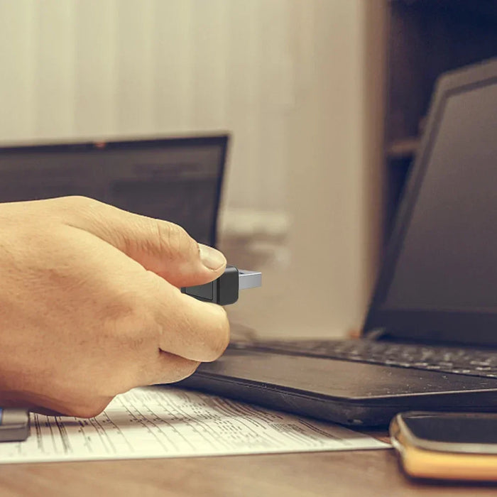 USB Fingerprint Key — Windows Hello biometric USB security key for PC & laptop