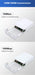 PoE Extender 1-in 2-out | IP67 Waterproof PoE Repeater, 500m Outdoor, 2‑Port PoE Adapter