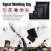 Car Key Signal Shielding Pouch — Waterproof & Fireproof RFID Faraday Bag