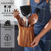 360-Degree Rotating Wooden Utensil Holder - Countertop Organiser for Spoons, Spatulas and Ladles