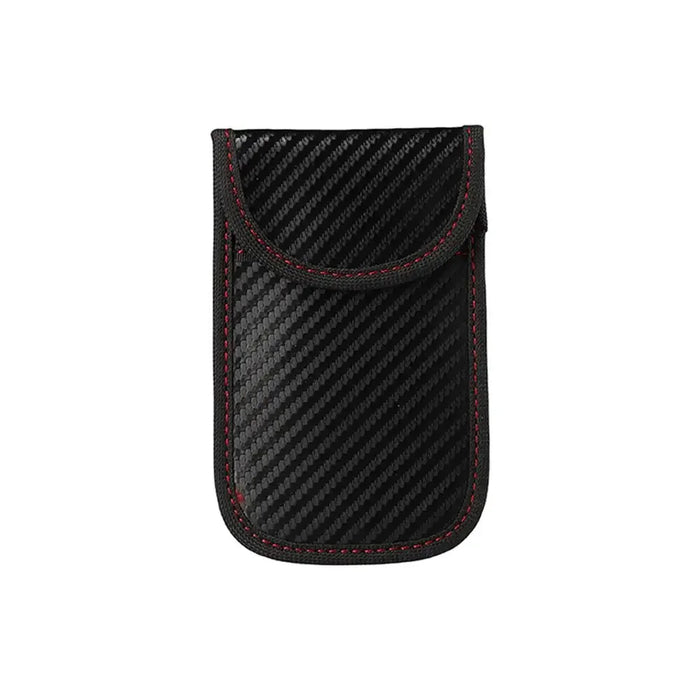 Faraday Cage Car Key Signal Blocker Pouch M7D8 — Dual‑Pocket Key Fob Bag
