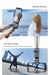 Q18 360° Follow-Tracking Gimbal — Selfie Stick Tripod with Fill Light for iPhone & Smartphones