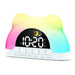 Bear-Shaped Sunrise Alarm Clock — Digital Wake-Up Light & Night Lamp
