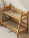 2-Tier Bamboo Spice Rack - Foldable Kitchen Counter & Cupboard Organiser