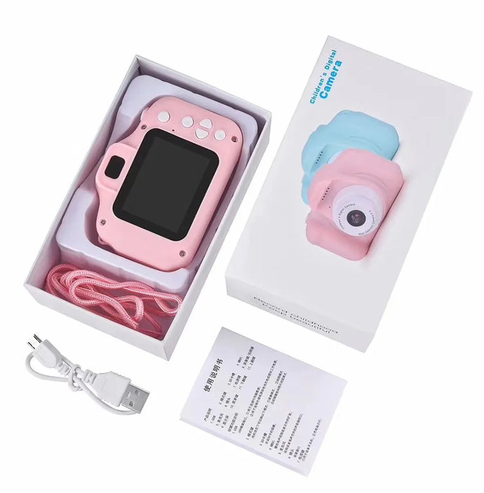 Kids Cartoon Camera - Waterproof, 1080P HD Video, 8 Million Pixel, Outdoor Photography Toy - Ideal for Children's Creative Play and Learning