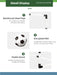 Foldable Children's Football Goal with Pump & Ball – Portable Soccer Set