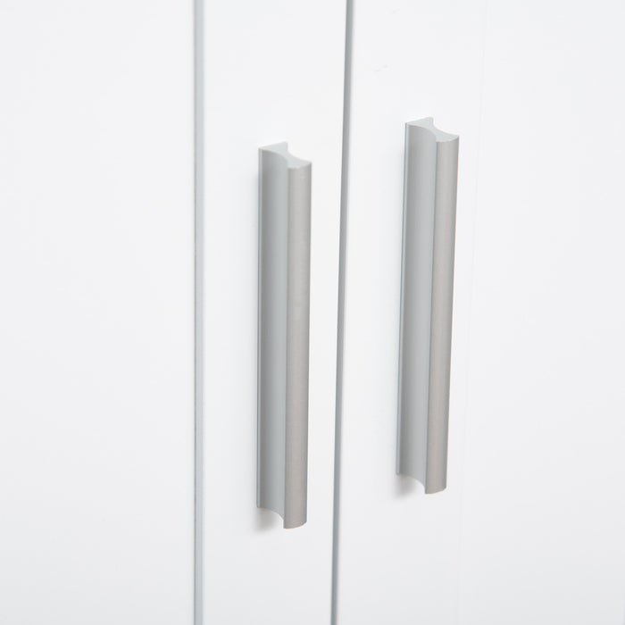 kleankin Modern Bathroom Floor Cabinet - White