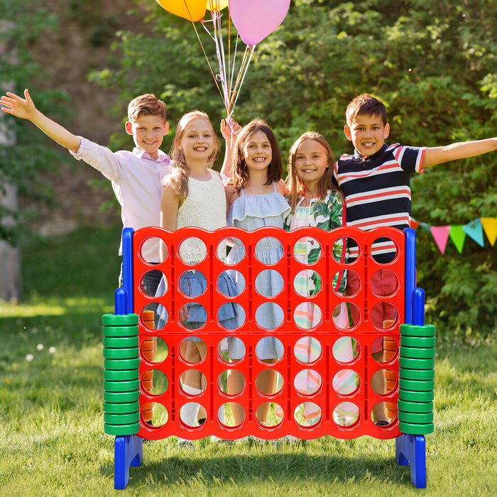 Jumbo 4-to-Score Giant Game Set with Quick-Release Lever-