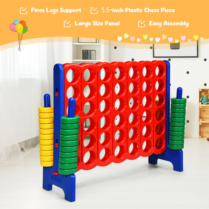 Jumbo 4-to-Score Giant Game Set with Quick-Release Lever-
