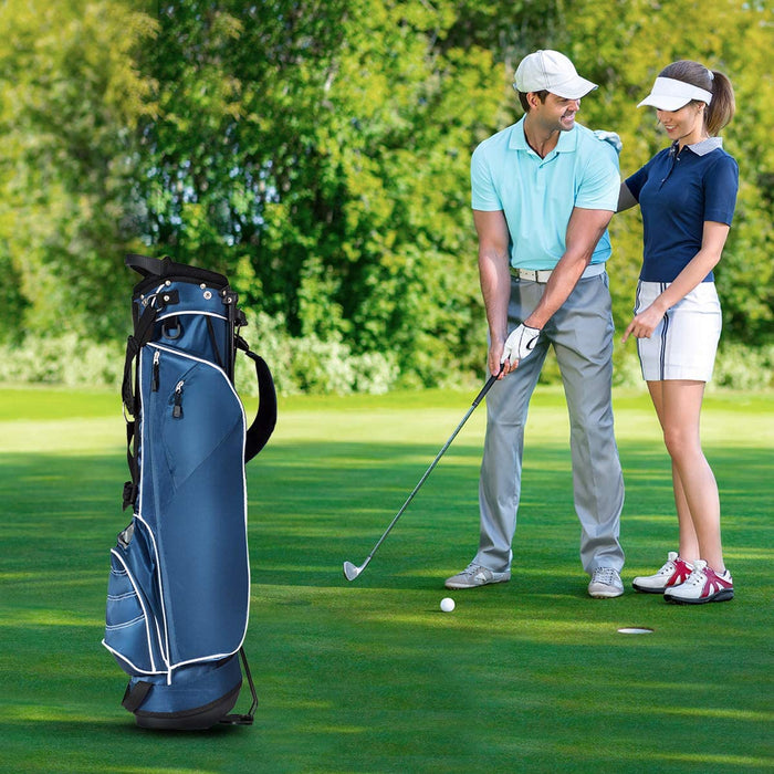 Golf Stand Bag with 4 Way Dividers-