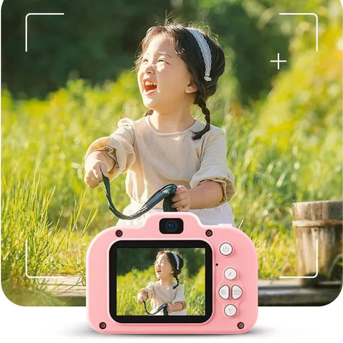 Digital Dual Camera HD 1080P - Kids Mini Video Camera Toy with Color Display - Fun Birthday Gift for Children