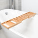 Expandable Wooden Bathtub Caddy Tray – Telescopic, Non‑slip Tablet & Soap Holder