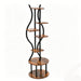 145cm Tall 7-Tier Corner Metal Plant Stand – Indoor & Outdoor Flower Rack