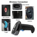 U20 Bluetooth & Wired 2D Barcode Scanner — Portable Handheld 1D/2D QR Reader