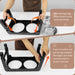 Dayplus Height-Adjustable Raised Dog Bowl – 2×1200ml Stainless Steel, 4 Heights (Black)